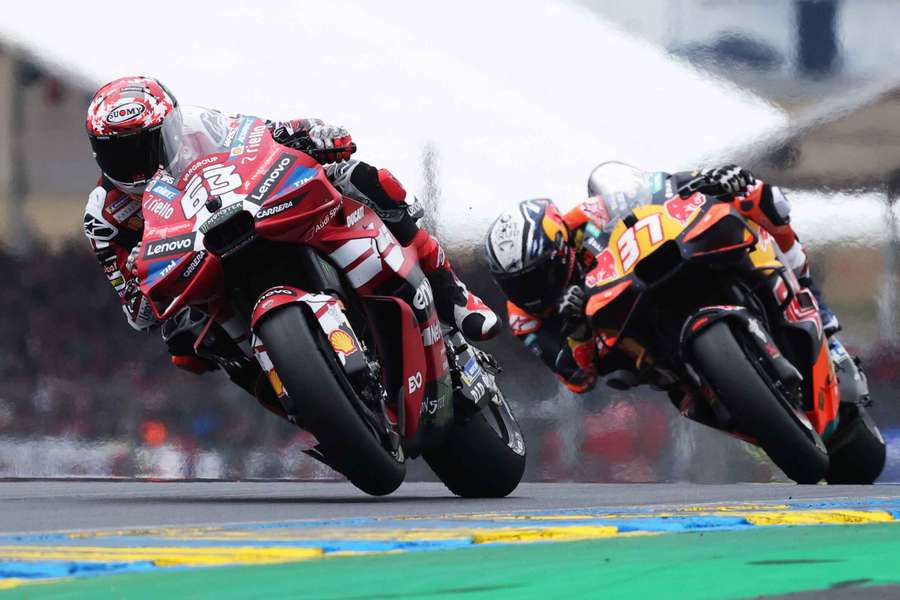 Pecco Bagnaia em Le Mans Pecco Bagnaia em Le Mans