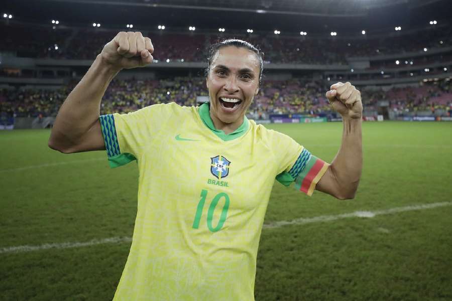 Marta planeja despedida da Seleção nos Jogos Olímpicos de Paris