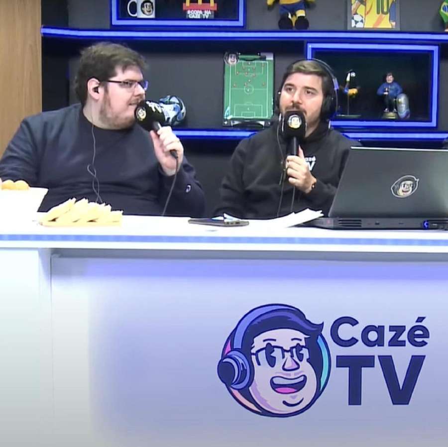 Transmissões da Copa do Mundo têm bombado na Cazé TV