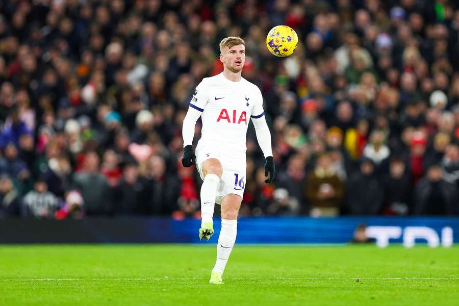 Timo Werner fez uma assistência na sua estreia pelo Tottenham