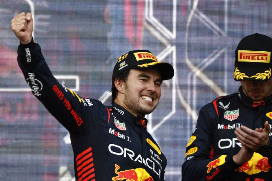 A win in Miami would lift Perez above Verstappen