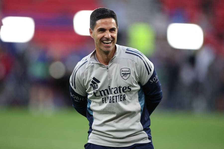 Arsenal boss Mikel Arteta. Arsenal boss Mikel Arteta.