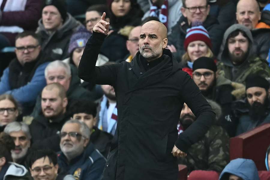 Manchester City manager Pep Guardiola