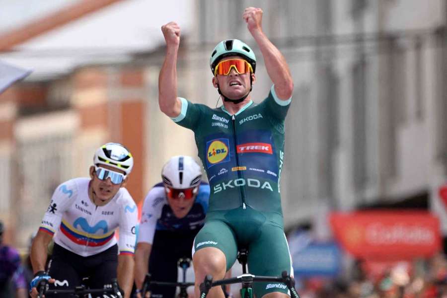 Mads Pedersen hat die 15. Etappe der Vuelta gewonnen