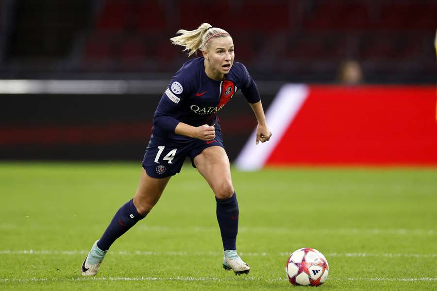 Jackie Groenen was de matchwinner bij PSG