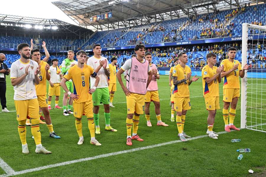 România U21 a pierdut primele două meciuri din Grupa A de la Euro 2025