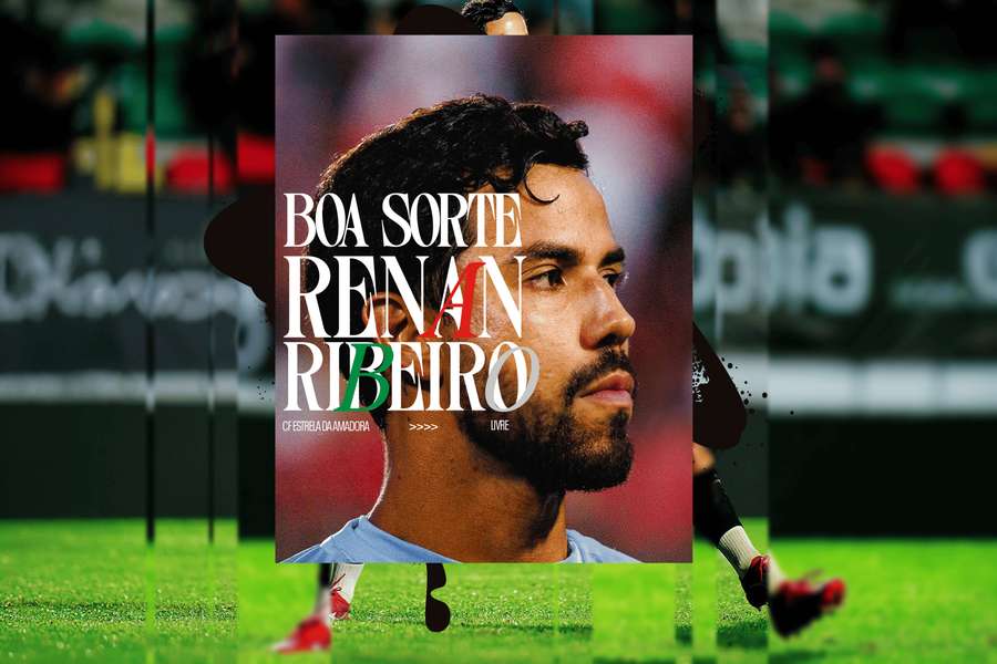Renan Ribeiro deixa o Estrela da Amadora em final de contrato