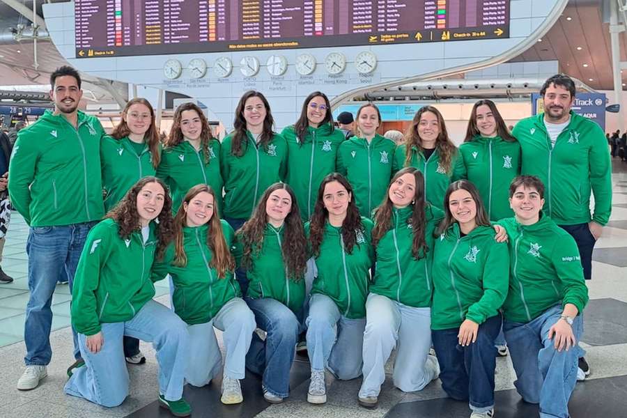 A equipa do Fluvial Portuense