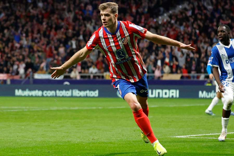Atlético foi encontrar vitória nos instantes finais diante do Alavés