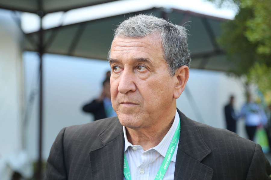 Parreira em 2014, durante sua última passagem pela Seleção Brasileira