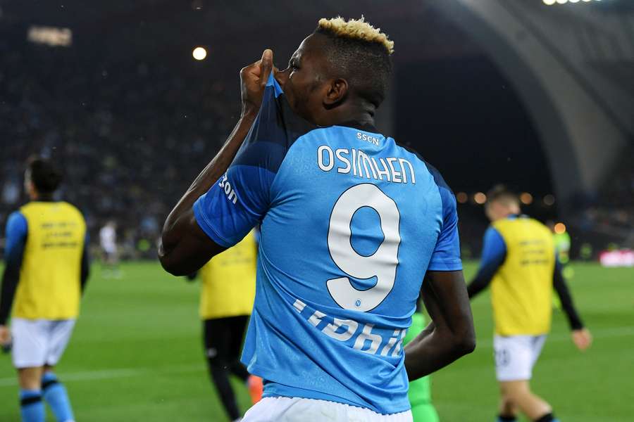 Victor Osimhen scored the decisive goal for Napoli as they won the league title