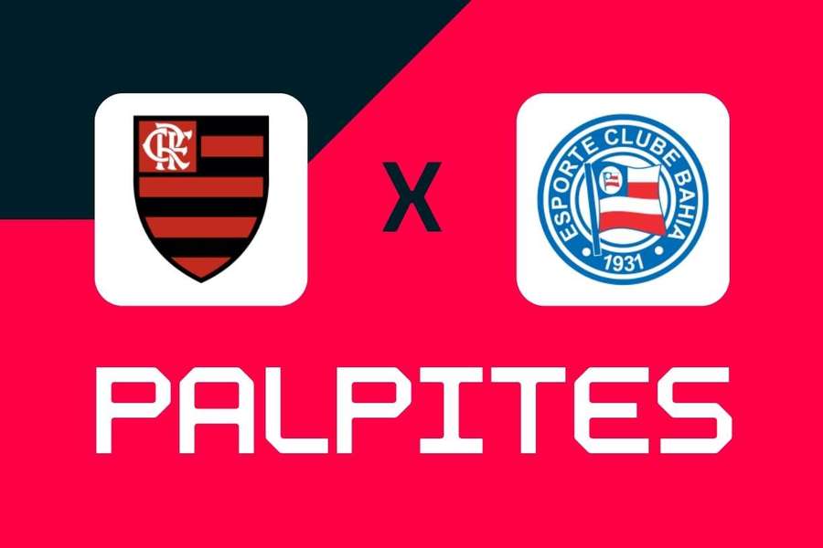 Flamengo e Bahia se encaram no Maracanã neste domingo. Confira os palpites de apostas