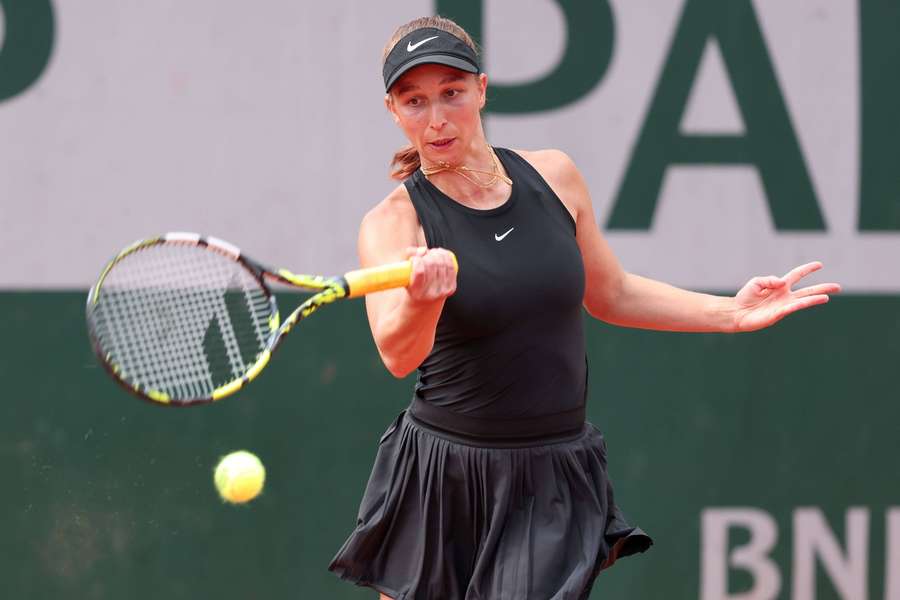Tamara Korpatsch ist eine Runde weiter. Tamara Korpatsch ist eine Runde weiter.