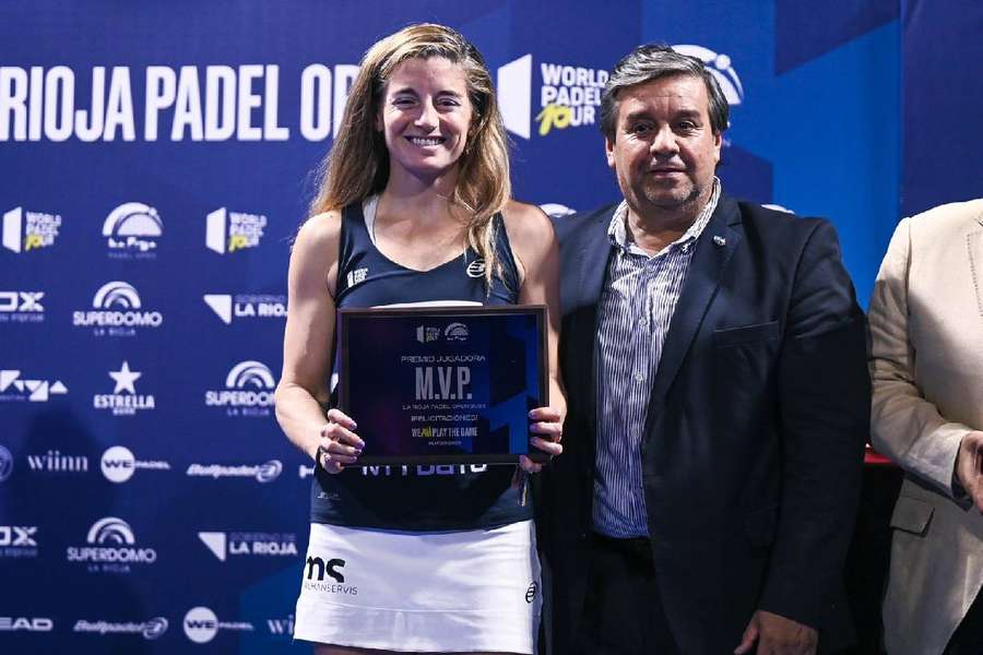 Alejandra Salazar, élue MVP du tournoi de La Rioja