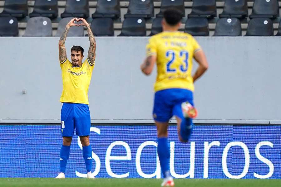 Tiago Araújo é o jogador mais utilizado no Estoril