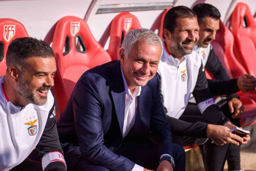 Jose Mourinho is back on the Benfica bench