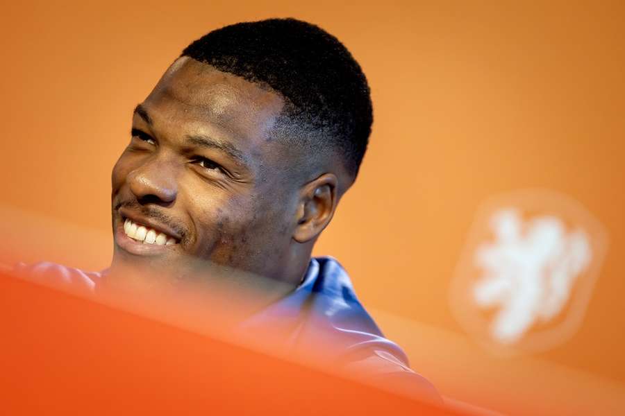 Denzel Dumfries is toe aan zijn vijftigste interland in Oranje