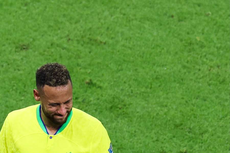 Hofft auf eine baldige Rückkehr bei dieser WM: Brasiliens Star Neymar.
