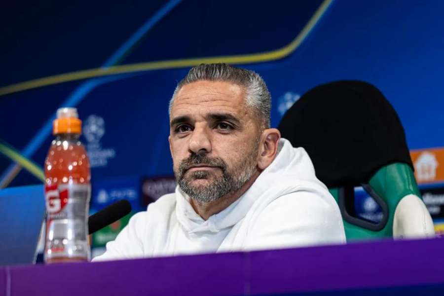 Rui Borges, treinador do Sporting