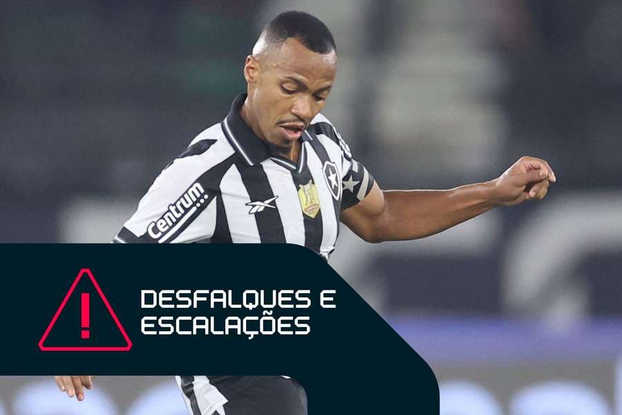 Marlon Freitas está suspenso e desfalca Botafogo contra Corinthians