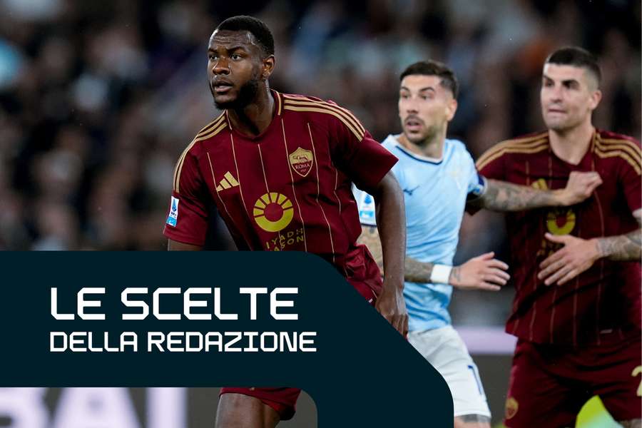 Un'immagine dell'ultimo derby di Roma