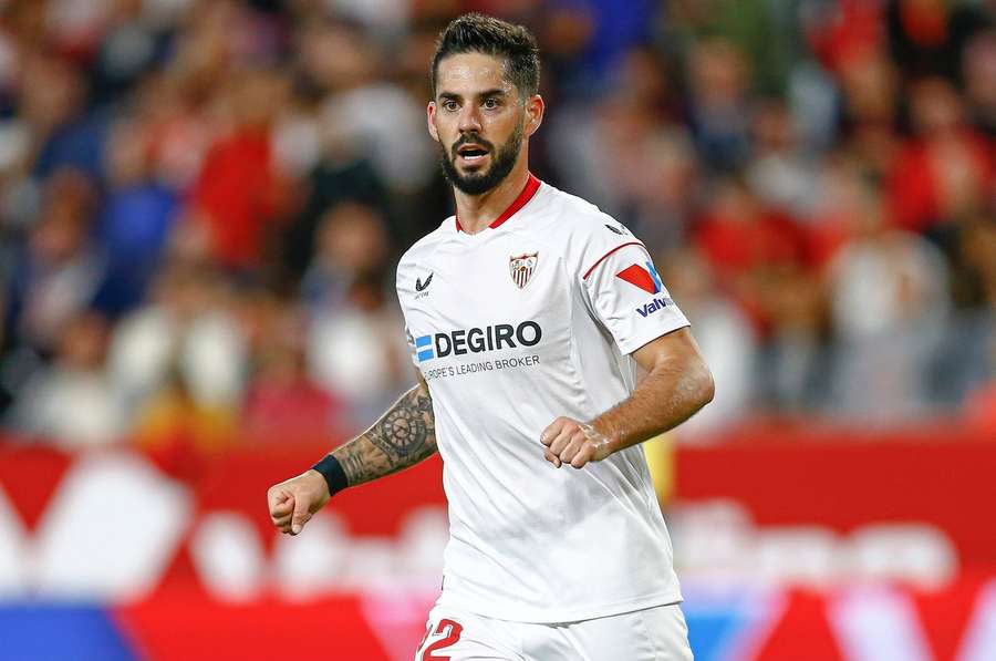 Isco im Tikot des FC Sevilla.