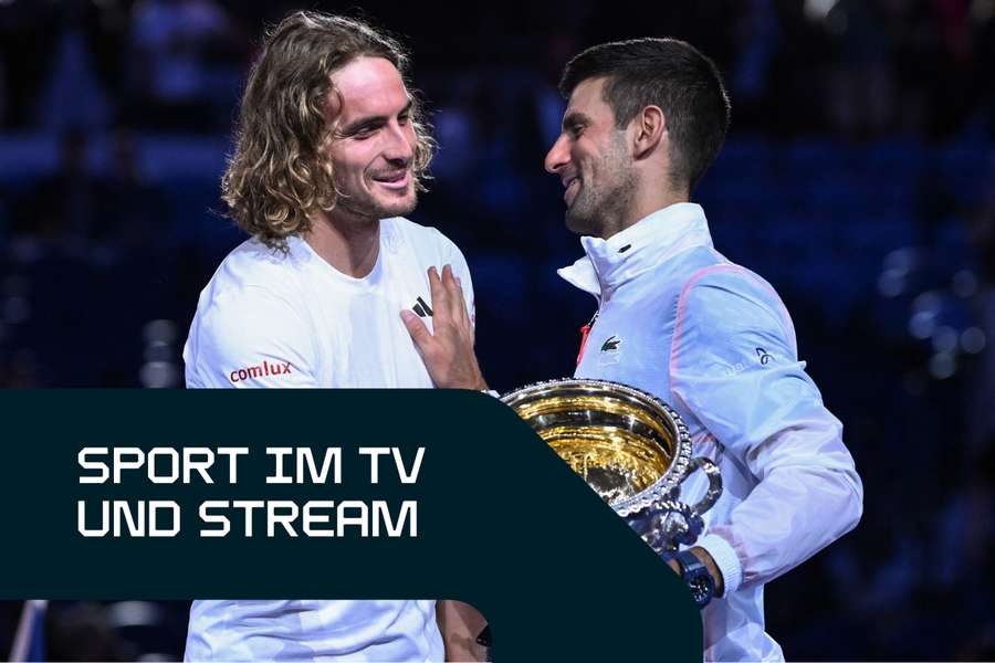Sport live am Sonntag: Novak Djokovic ist durch den Finalsieg gegen Stefanos Tsitsipas amtierender Titelverteidiger in Melbourne.