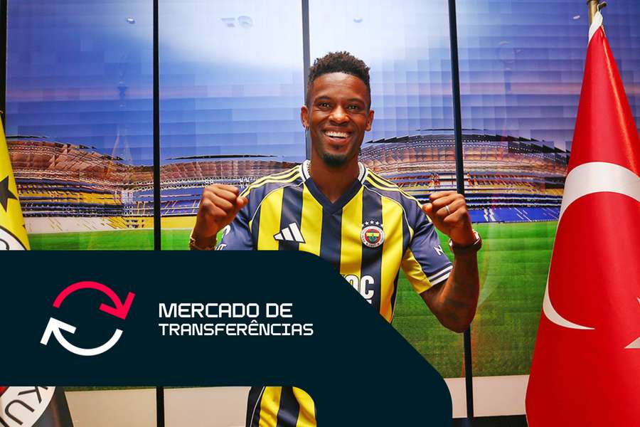 Nélson Semedo assinou por duas épocas com o Fenerbahçe