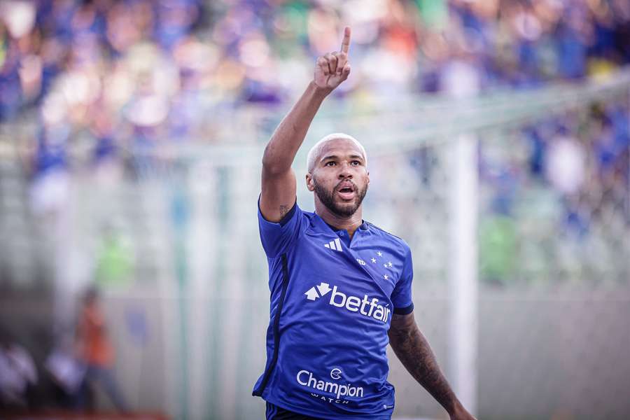 Wesley atuou pelo Cruzeiro em 2023