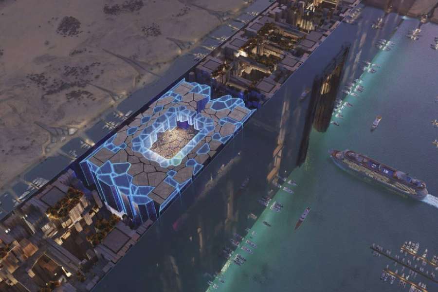 Stadionul SF care va fi construit în orașul Neom din Arabia Saudită