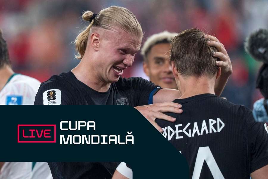 Erling Haaland și Martin Odegaard Erling Haaland și Martin Odegaard