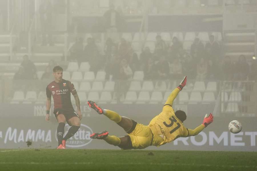 Il gol decisivo di Pinamonti