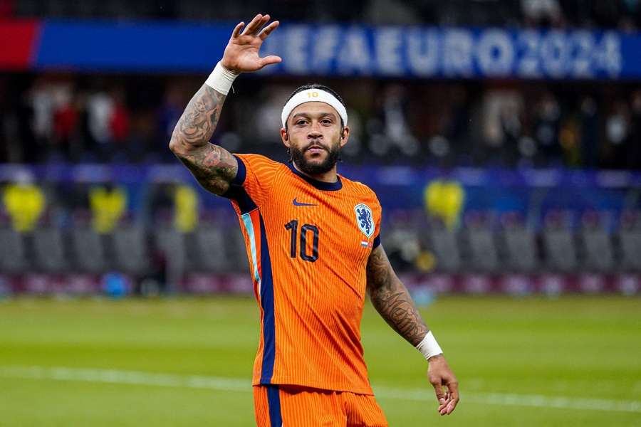 Memphis jugó la Eurocopa con la Oranje