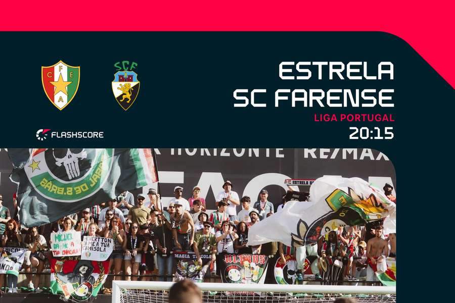 Estrela da Amadora e Farense lutam pela permanência na Liga Portugal