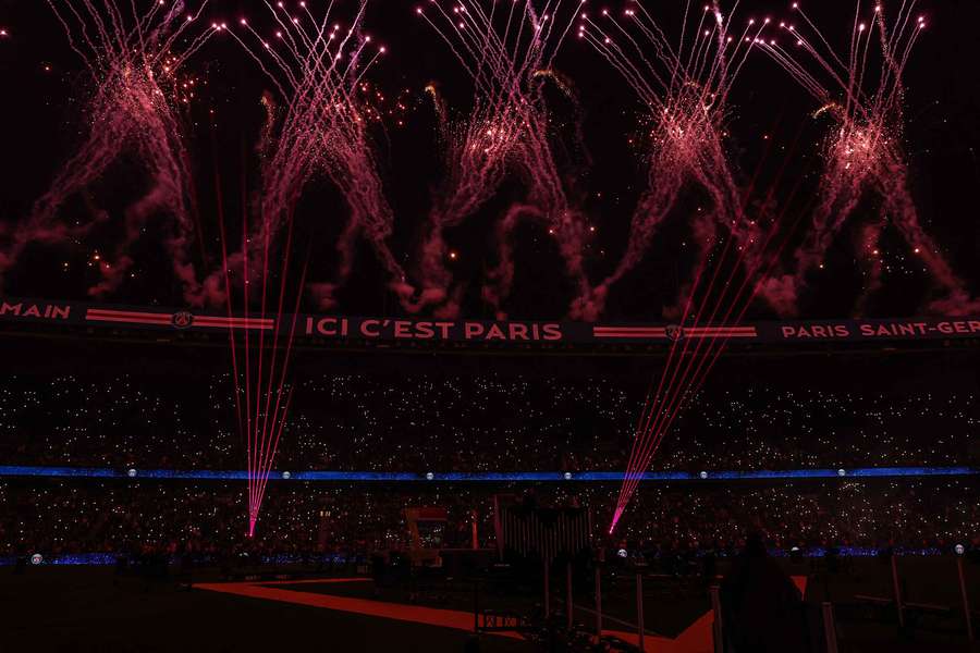 Le Parc des Princes lors de la célébration du titre de Ligue 1