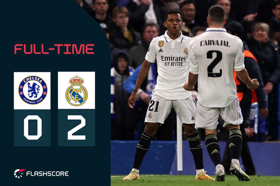 Chelsea lost the first leg 2-0 away at the Bernabeu Chelsea lost the first leg 2-0 away at the Bernabeu