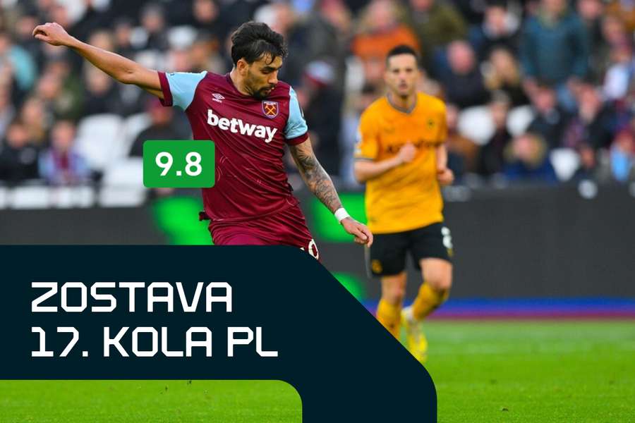 Paqueta bol najlepší hráč 17. kola Premier League.