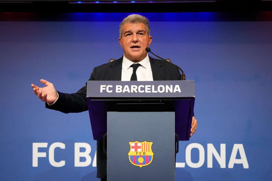 Als het aan voorzitter Joan Laporta van FC Barcelona ligt, gaat de Super League na het lopende seizoen al van start