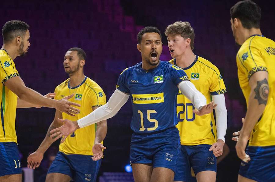 A Seleção Brasileira vem em grande campanha na VNL