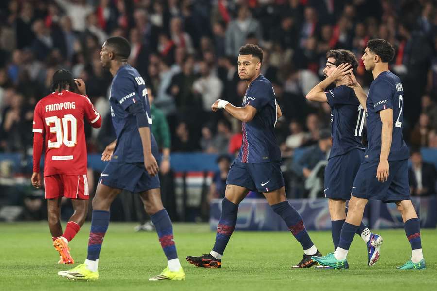 Les Parisiens au Parc des Princes la semaine dernière. Les Parisiens au Parc des Princes la semaine dernière.