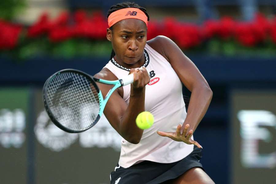 Coco Gauff was defeated in just 65 minutes by Aryna Sabalenka