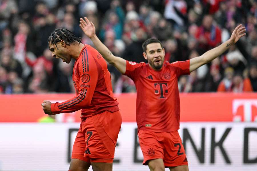 Le Bayern a célébré sa victoire.