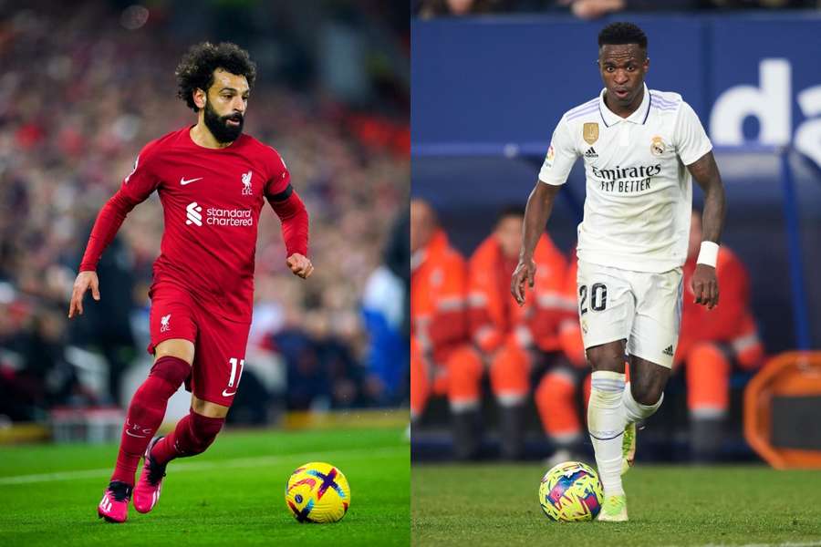 Salah vs Vinicius Jr, unul din duelurile așteptate din Liverpool - Real Madrid