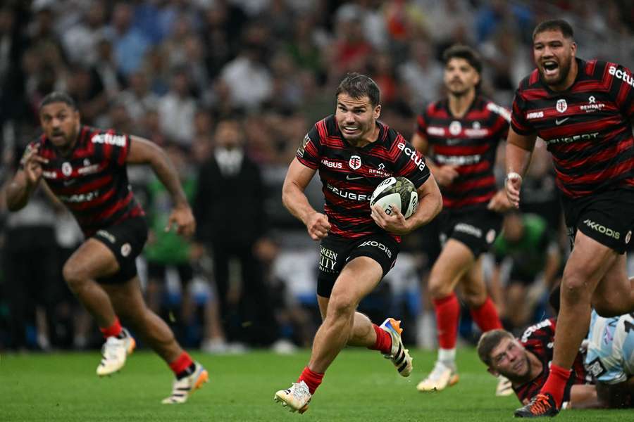 Démonstration du Stade Toulousain. Démonstration du Stade Toulousain.