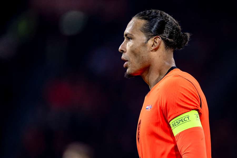 Virgil van Dijk, capitão da Holanda Virgil van Dijk, capitão da Holanda
