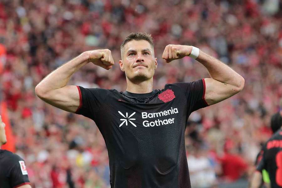 Schick erzielte gegen Leipzig drei Tore für Leverkusen