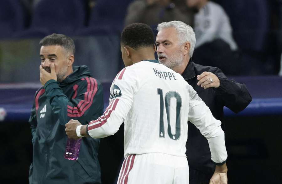 Mourinho und Mbappé Mourinho und Mbappé