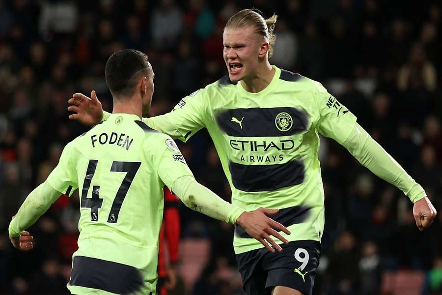 Foden and Haaland were both on target for City at the weekend