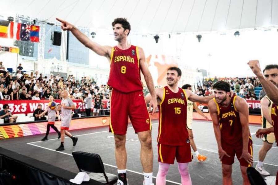 La selección masculina 3x3, en cuartos de final del Mundial