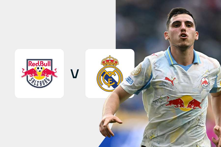 RB Salzburg x Real Madrid RB Salzburg x Real Madrid